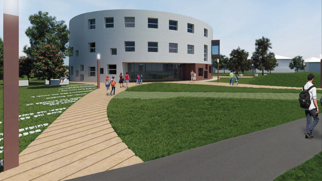 Biblioteca-Centro Polifunzionale Castel Maggiore - progetto partecipante