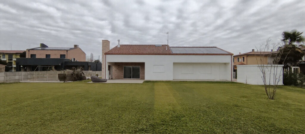 Progetto di nuova residenza unifamiliare