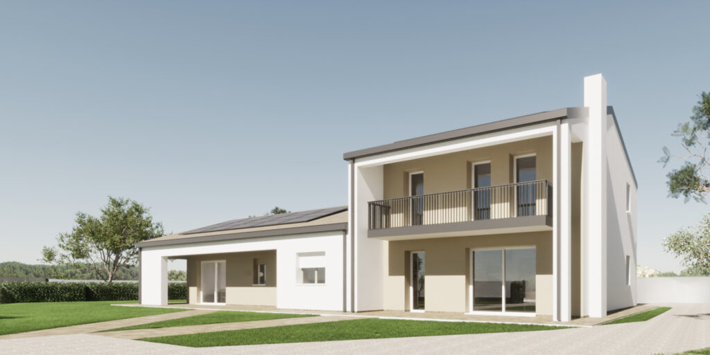 ristrutturazione di un casolare di campagna riutilizzato come agriturismo